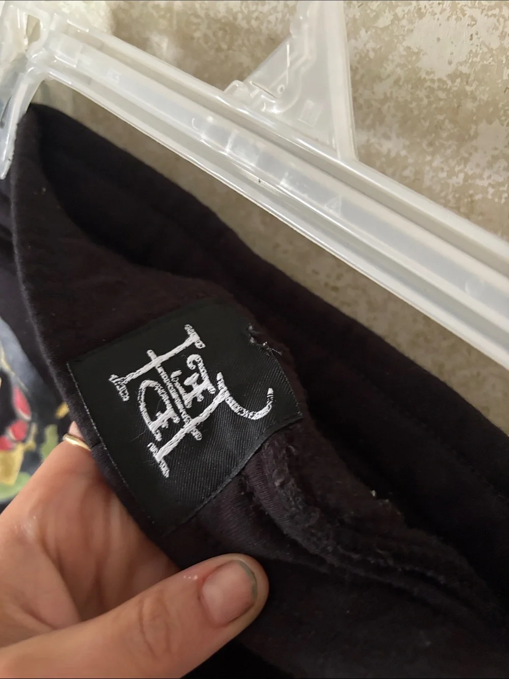 Ed Hardy Black Athletic Shorts with Gold Script and Multicolor Snake